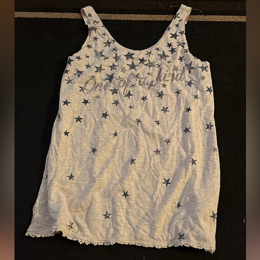 Starry Sleeveless Top